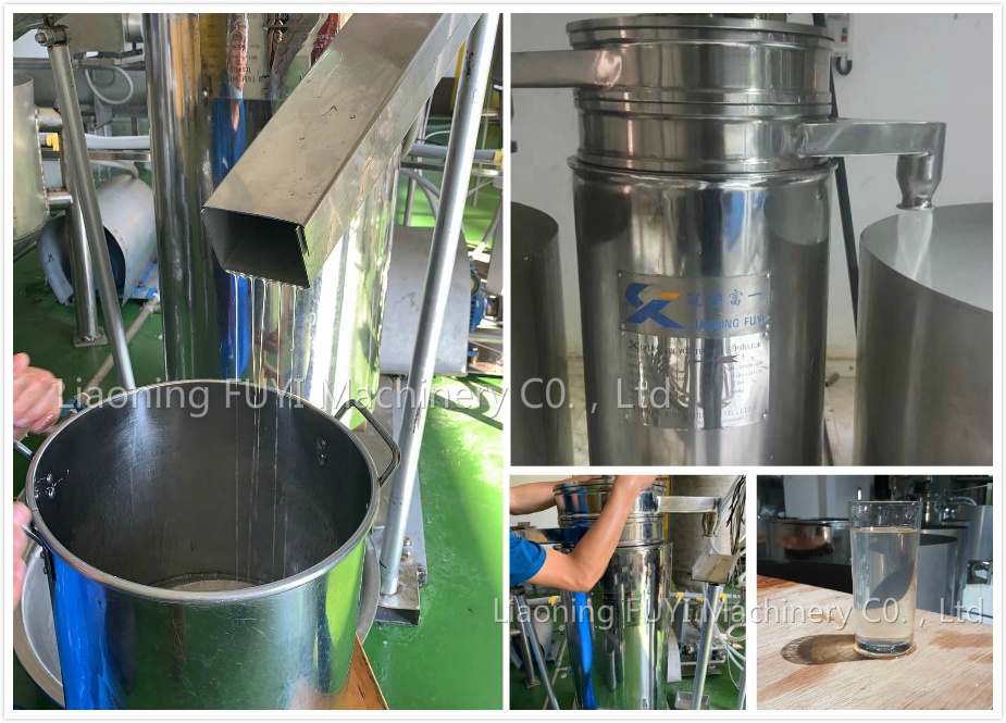 coconut oil tubular centrifuge