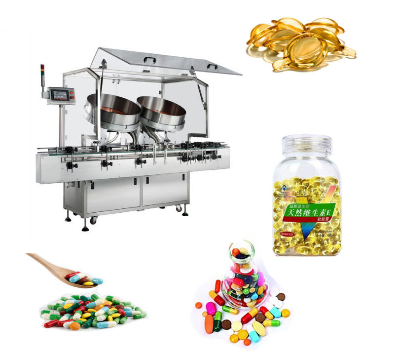  Double Headed Tablet/Capsule Counting Machine