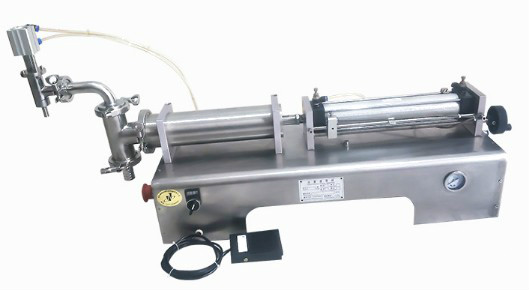 1-100ml single head pneumatic liquid filling machine
