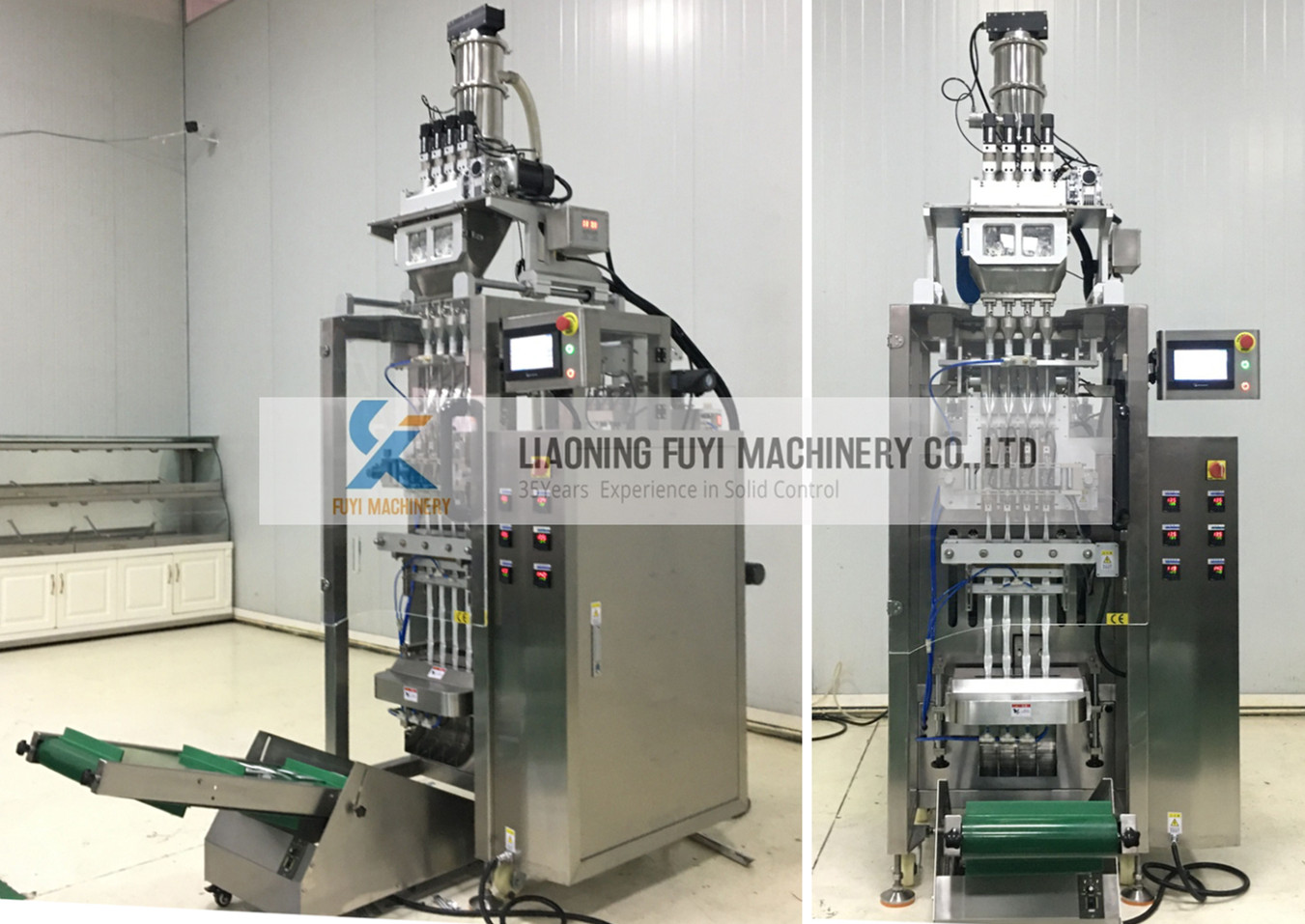 4 lane sachet packing machine