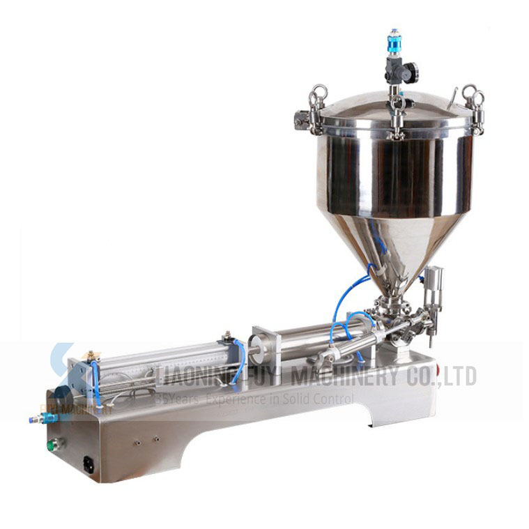 High viscosity paste filling machine