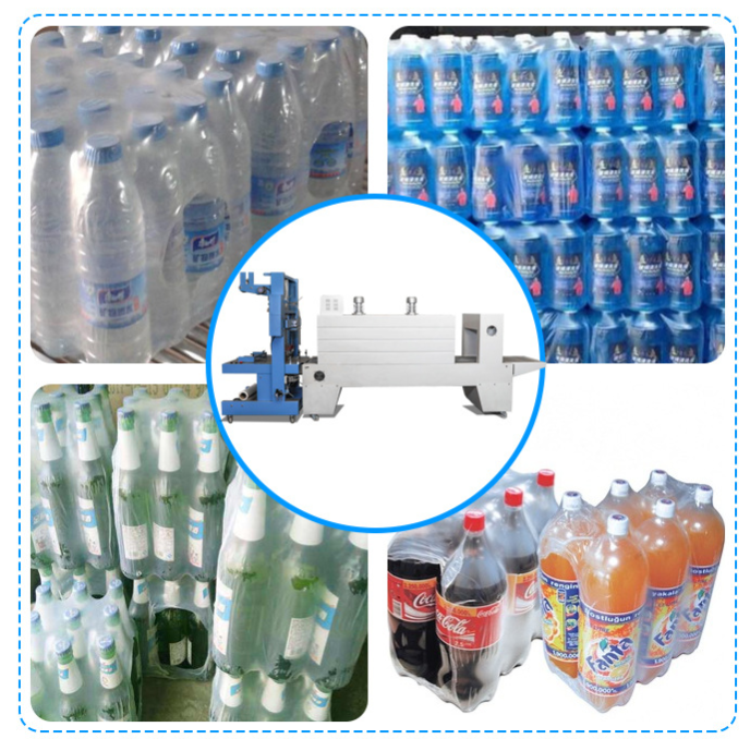 packaged bottles packing machine
