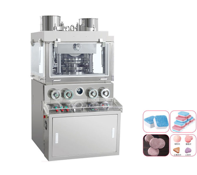 2 color dishwasher tablet making machine